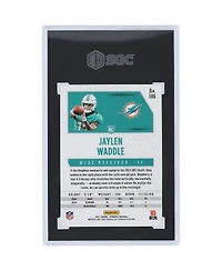 Jaylen Waddle Miami Dolphins 2021 Panini America Phoenix Fire Burst #106 Sgc Authenticated 9.5 Rookie Card