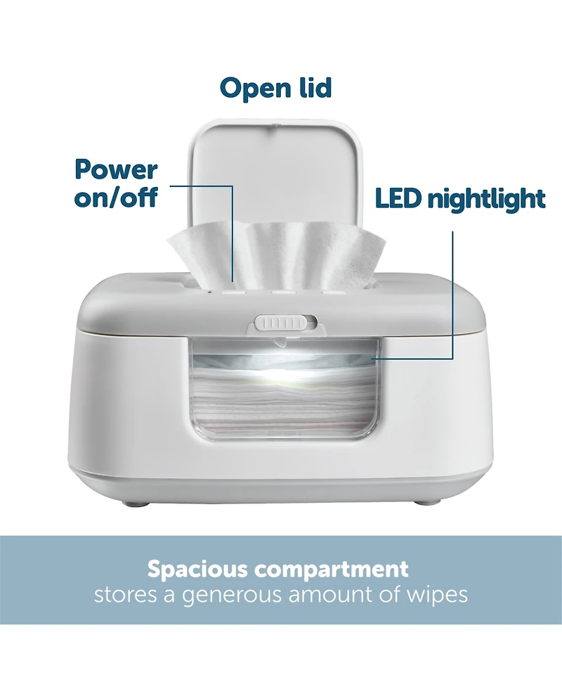 Jool Baby Baby TinyBums Baby Wipe Warmer with Led nightlight
