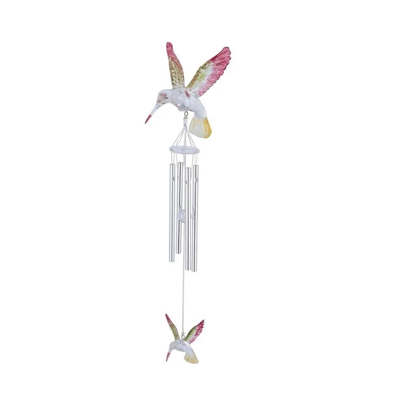16" Long Hummingbird Acrylic Wind Chime