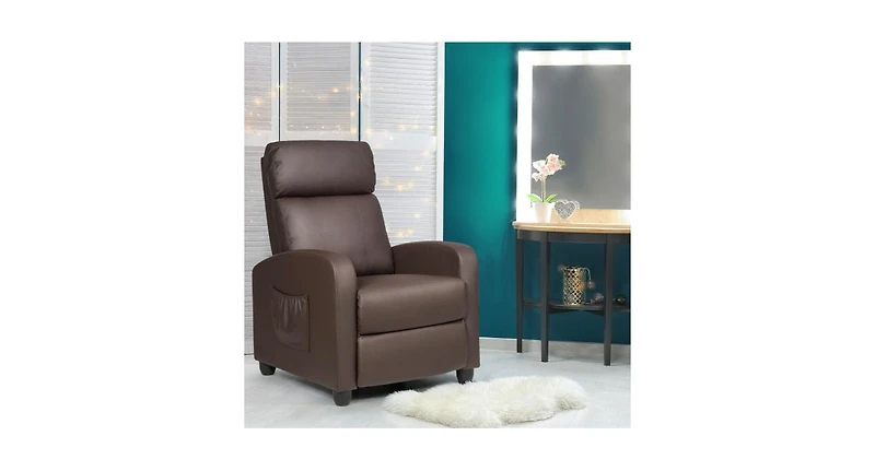 Recliner Sofa Wingback Chair with Massage Function