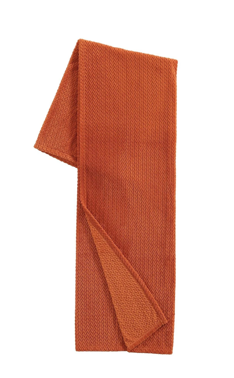 Kate Aurora Ultra Soft & Plush Herringbone Fleece Throw Blanket Covers 50"x60"