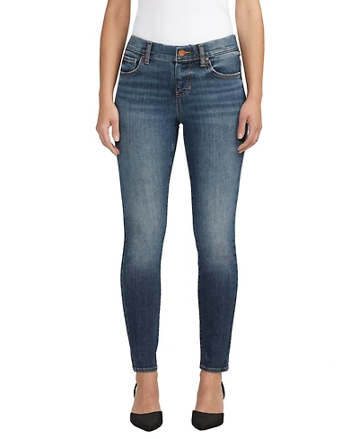 Jag Women's Maya Mid Rise Skinny Leg Jeans