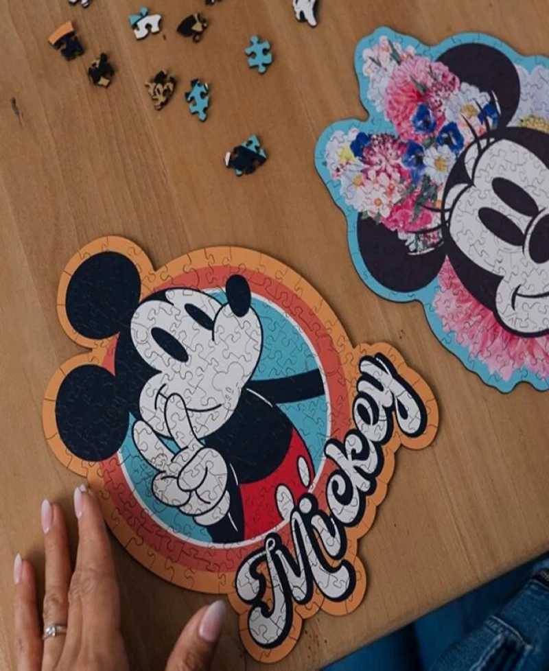 Trefl Wood Craft 160 Piece Wooden Puzzle - Disney's Mickey Mouse