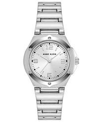 Anne Klein Women's Quartz Silver-Tone Alloy Bracelet Watch, 29mm