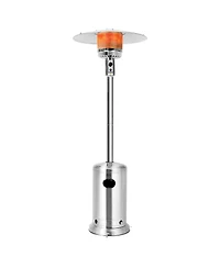 48000 Btu Stainless Steel Propane Patio Standing Heater