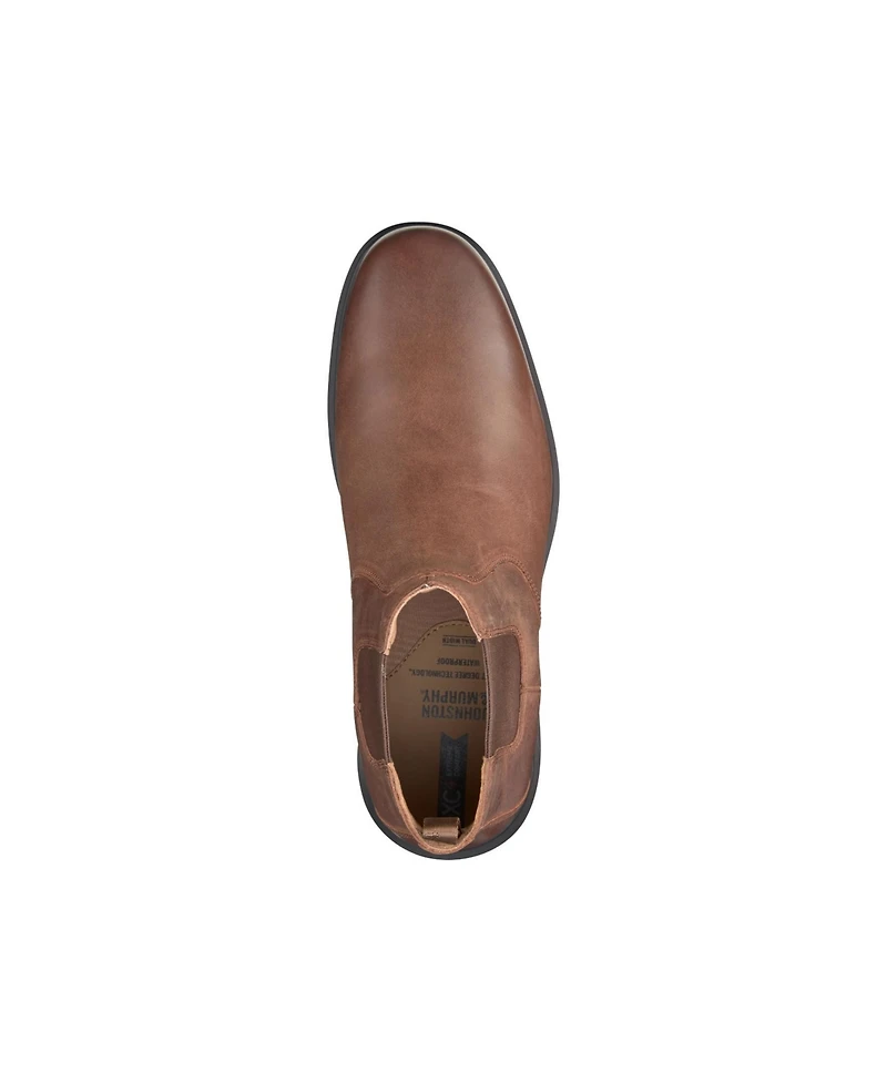 Johnston & Murphy Men's XC4 Stanton 2.0 Waterproof Leather Chelsea Boots