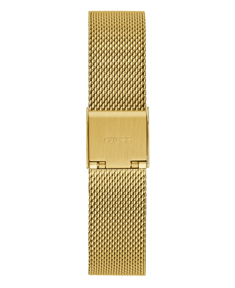 Guess Women's Analog Gold-Tone Stainless Steel and Mesh Watch 32mm