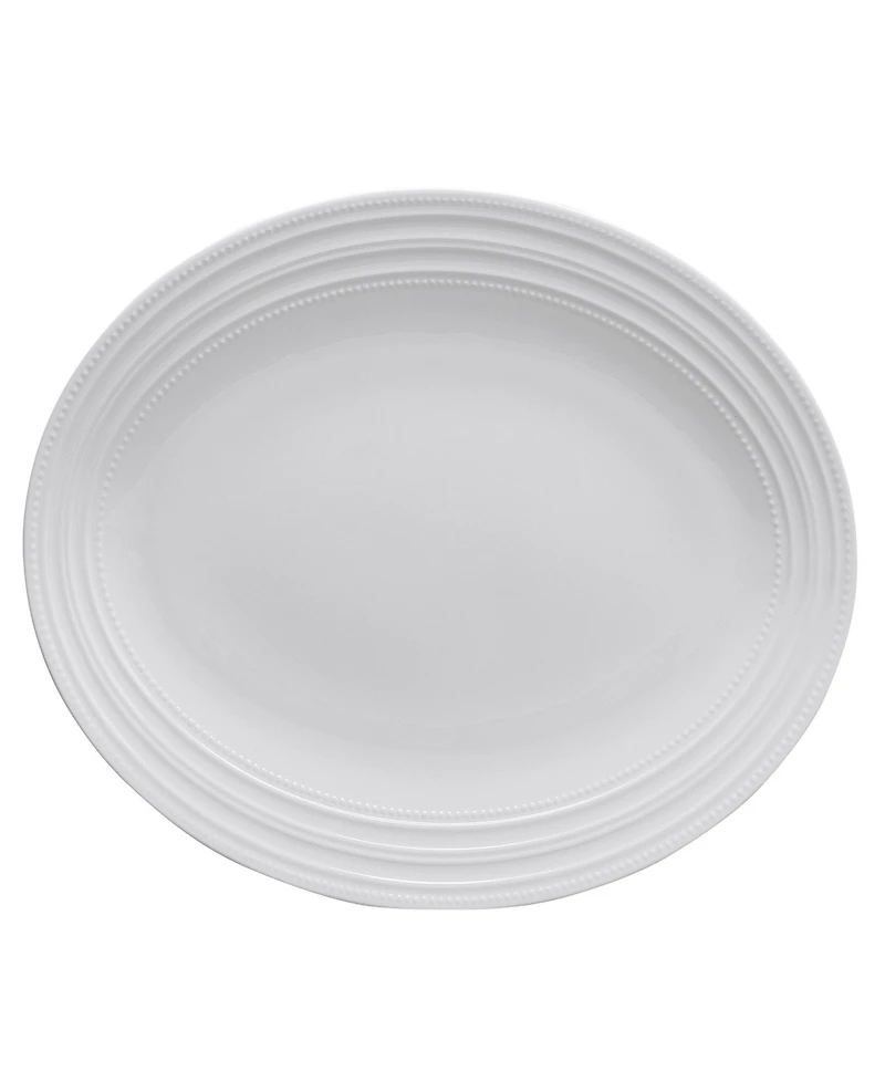 Mikasa Kamryn Vegan Bone Chip Resistant 14" Oval Platter