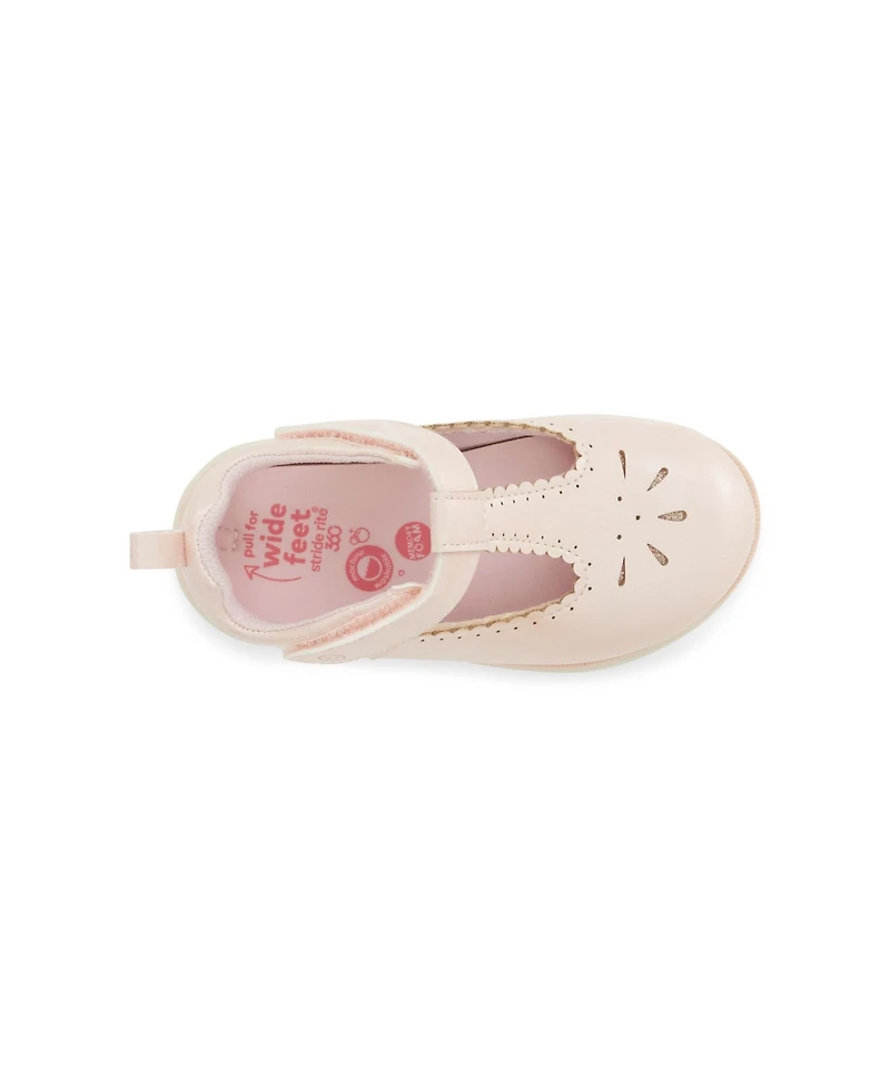 Stride Rite Toddler Girls Lacey 2.0 Machine Washable Mary Jane Shoes