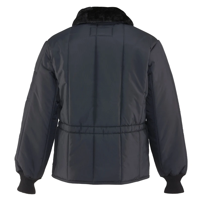 RefrigiWear Men's Iron-Tuff Polar Jacket - Heavy-Duty Insulated Winter Work