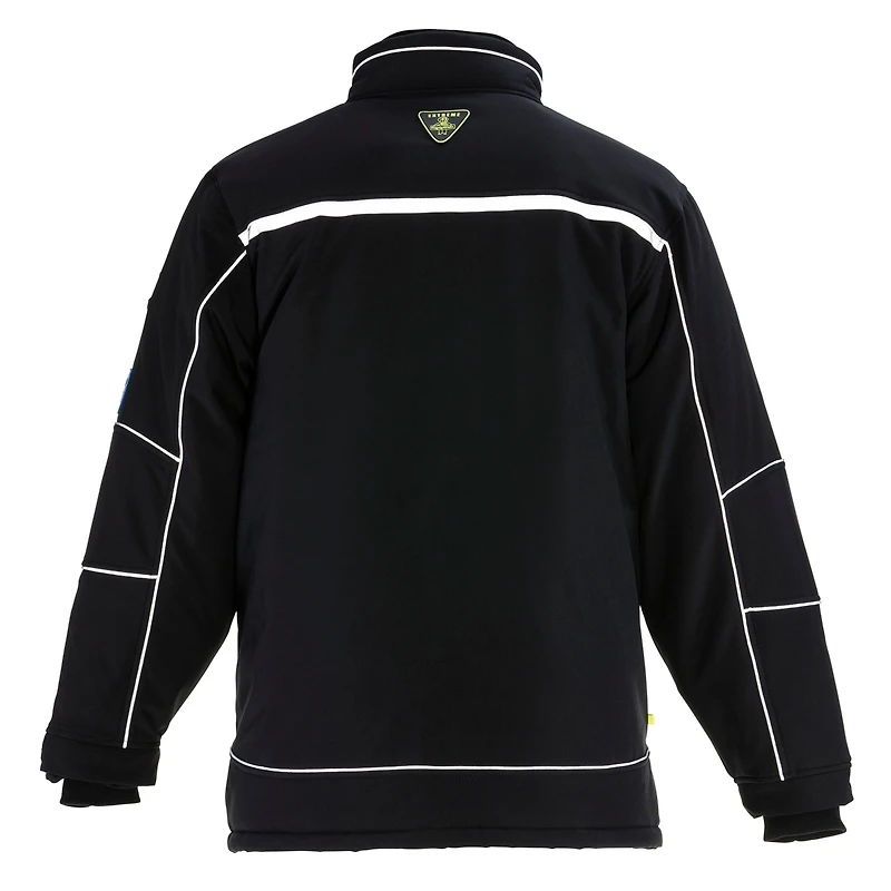 RefrigiWear Men's Extreme Softshell Jacket - -60°F Comfort, Insulated, Windproof, Water-Repellent, Flexible, Durable Workwear for Cold