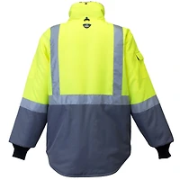 RefrigiWear Men's Freezer Edge Insulated Jacket - Heavy-Duty Work Coat for Extreme Cold