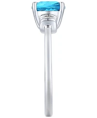 Amethyst (1-1/3 ct. t.w.) & Lab-Grown White Sapphire (1/10 14k Gold-Plated Sterling Silver (Also Additional Gemstones)