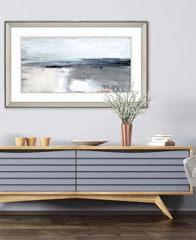 Moody Coast Ii Framed Art