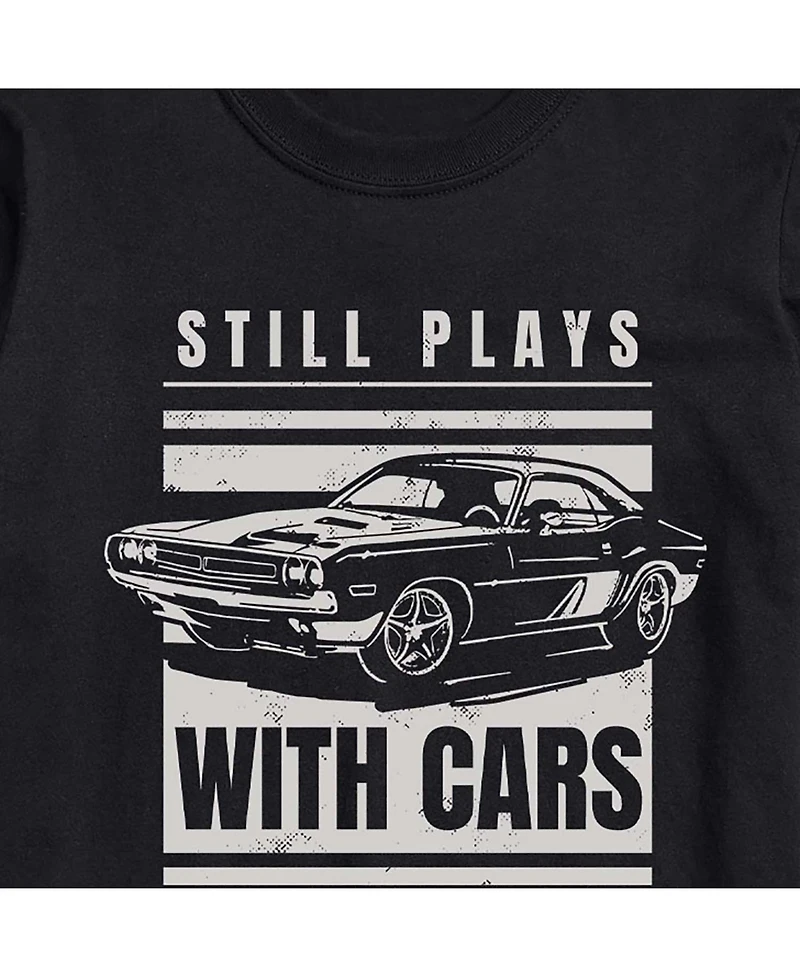 Airwaves Men's Still Play With Cars Short Sleeve T-shirt