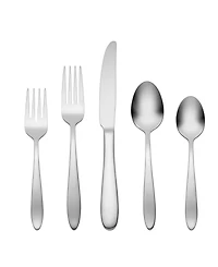 Oneida Mooncrest Satin 20 Piece Everyday Flatware Set