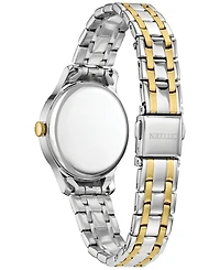 Citizen Eco-Drive Women's Classic Two-Tone Stainless Steel Bracelet Watch 31mm