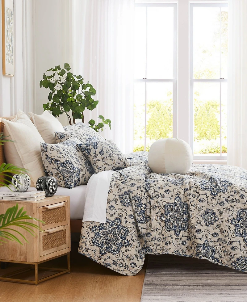 Southshore Fine Linens Persia 7 Piece Quilt Set, King/California King
