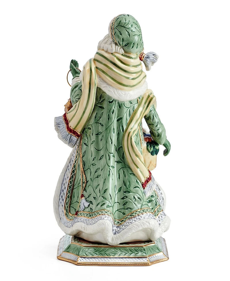 Fitz and Floyd Studio Collection 13-Inch Gregorian Santa Figurine