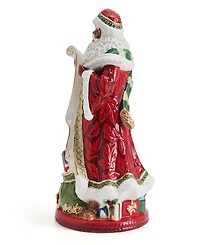Fitz and Floyd Studio Collection 13-Inch African-American Santa Figurine