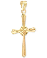 Cross Pendant in 14k Yellow Gold