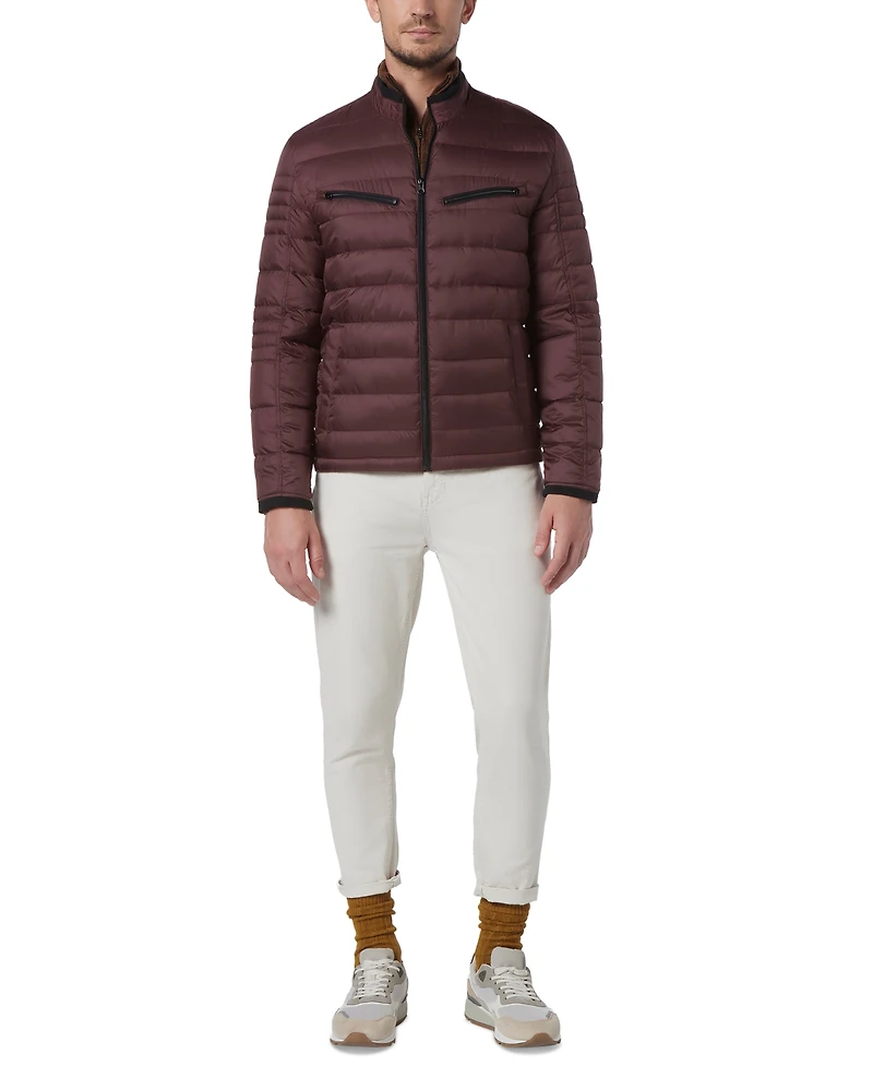 Marc New York Men's Grymes Packable Racer Jacket