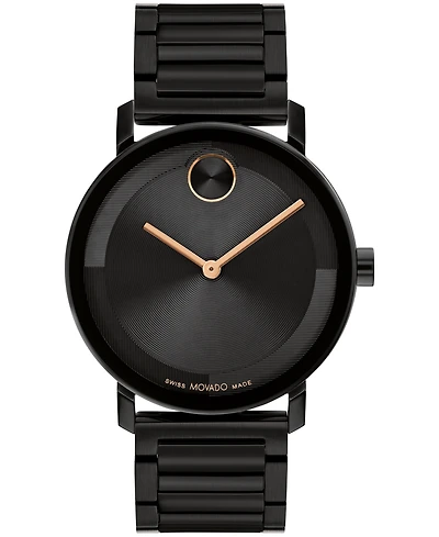 Movado Men's Bold Evolution 2.0 Swiss Quartz Ionic Plated Steel Watch 40mm