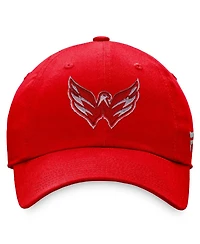 Women's Fanatics Red Washington Capitals Iconic Glimmer Adjustable Hat
