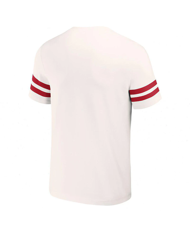 Men's Nfl x Darius Rucker Collection by Fanatics Cream Tampa Bay Buccaneers Vintage-Like T-shirt