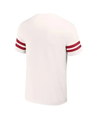 Men's Nfl x Darius Rucker Collection by Fanatics Cream Tampa Bay Buccaneers Vintage-Like T-shirt