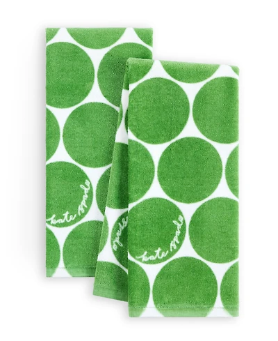 kate spade new york Joy Dot Kitchen Towels 2 Pack Set, 17" x 28"