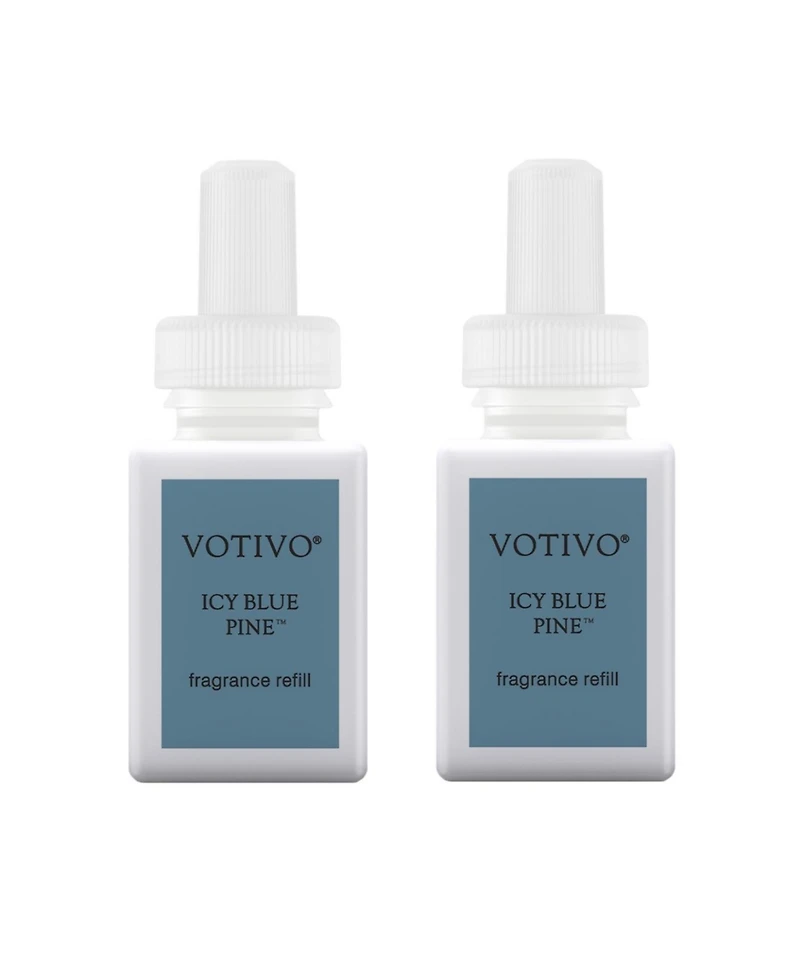 Pura and Votivo - Icy Blue Pine - Fragrance for Smart Home Air Diffusers - Room Freshener - Aromatherapy Scents for Bedrooms & Living Rooms
