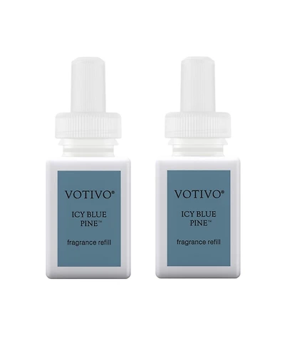 Pura and Votivo - Icy Blue Pine - Fragrance for Smart Home Air Diffusers - Room Freshener - Aromatherapy Scents for Bedrooms & Living Rooms