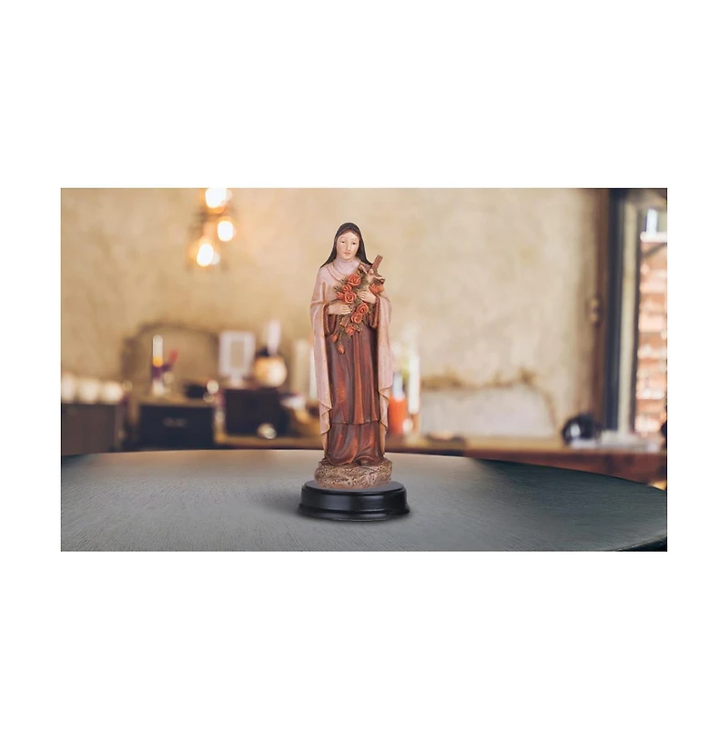 Fc Design 5"H Saint Teresa Statue Saint Teresa of Lisieux Holy Figurine Religious Decoration Home Decor Perfect Gift for House Warming, Holidays and B