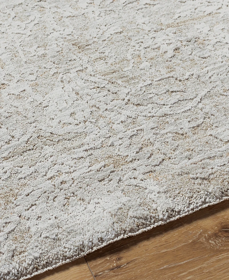Livabliss Masterpiece High-Low Mpc-2316 5'3" x 5'3" Round Area Rug