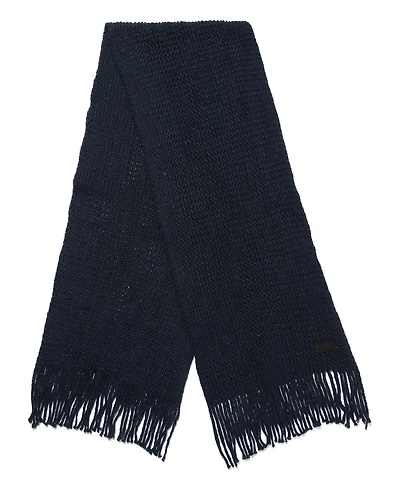 Mio Marino Women Wide Knit Ribbed Scarf