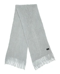 Mio Marino Women Wide Knit Ribbed Scarf