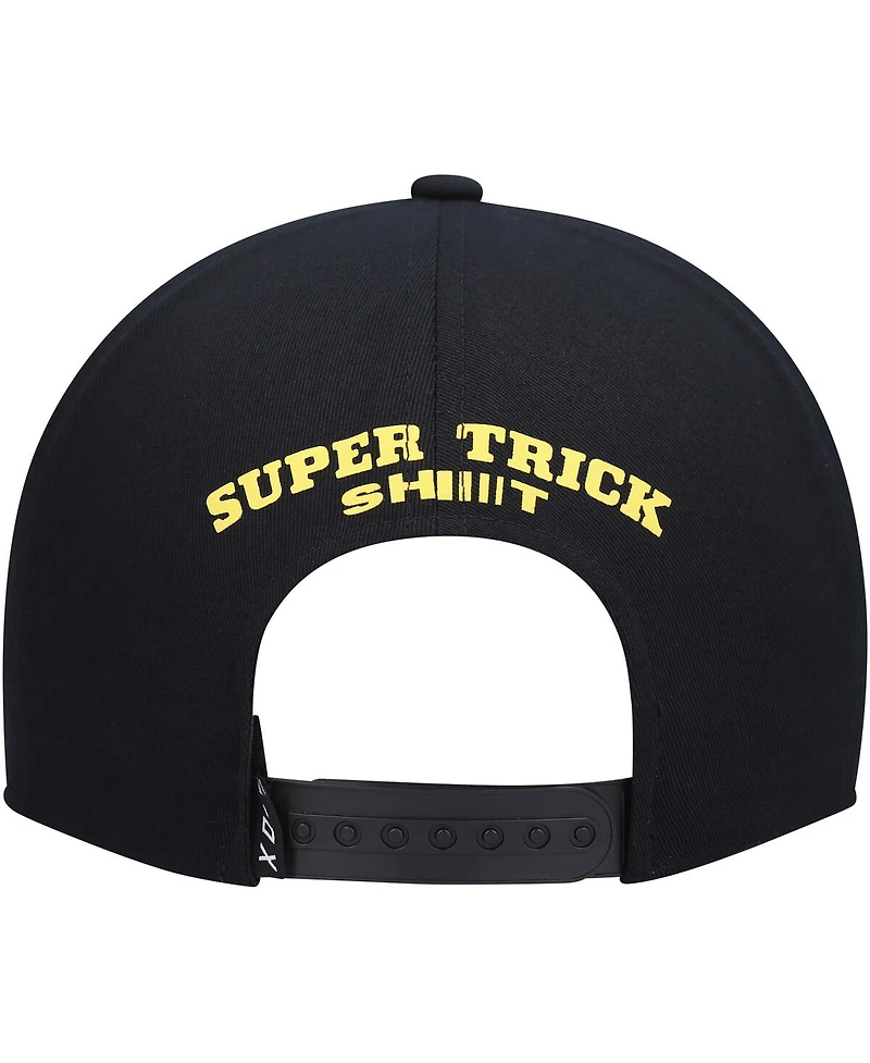 Men's Black Fox Super Trik Snapback Hat
