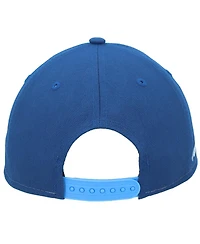 Men's New Era Light Blue, Blue Kevin Harvick 9FORTY Busch Light Visor Streak Snapback Adjustable Hat