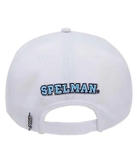 Men's Pro Standard White Spelman College Jaguars Evergreen Wool Snapback Hat