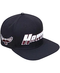 Men's Pro Standard Black Maryland Eastern Shore Hawks Arch Over Logo Evergreen Snapback Hat