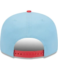 Men's New Era Light Blue, Red Chicago White Sox Spring Basic Two-Tone 9FIFTY Snapback Hat