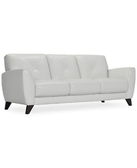 Myia 85" Leather Sofa, Created for Macy's