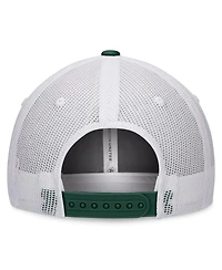 Men's Top of the World White, Green Michigan State Spartans Retro Fade Snapback Hat