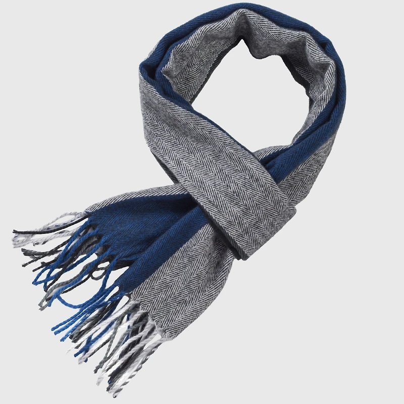 Alpine Swiss Men's Scarf Soft 80 Inch Long Warm Scarves Plaids Winter Shawl