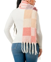 Marcus Adler Plaid Scarf