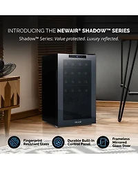 Newair Shadow Series Wine Cooler Refrigerator Bottle