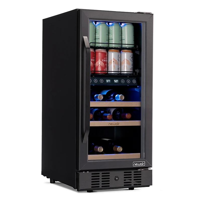 Newair 15 Inch Wine and Beverage Refrigerator