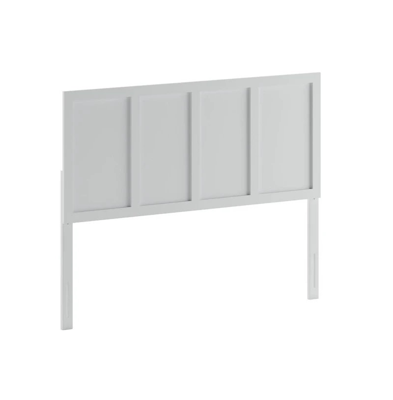 Merrick Lane Grady Queen Raised Panel Wooden Adjustable Headboard Only