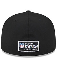 Men's New Era Black York Jets 2023 Nfl Crucial Catch 59FIFTY Fitted Hat